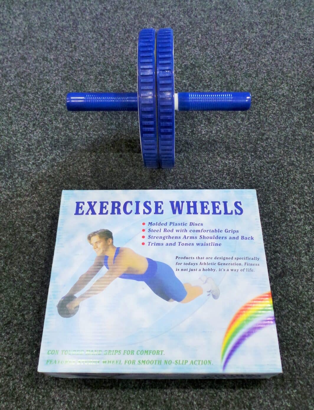 Active Core Strength Ab Roller Exercise Wheel