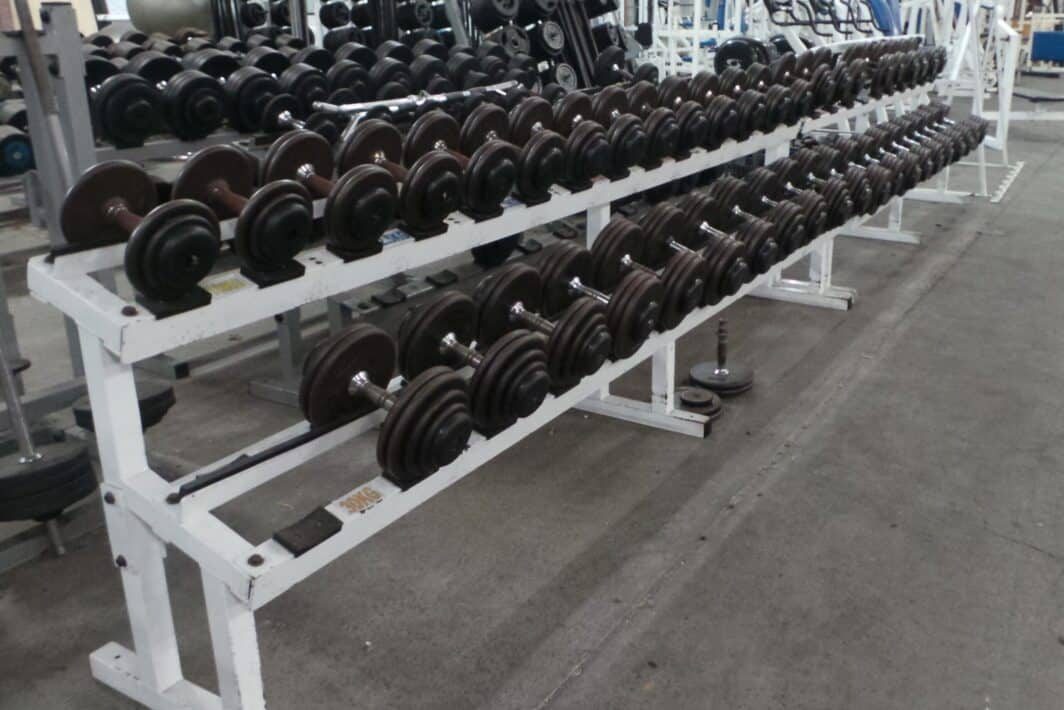 Australian Barbell Co. Steel Dumbbell Set 10kg to 52.5kg second hand gym equipment