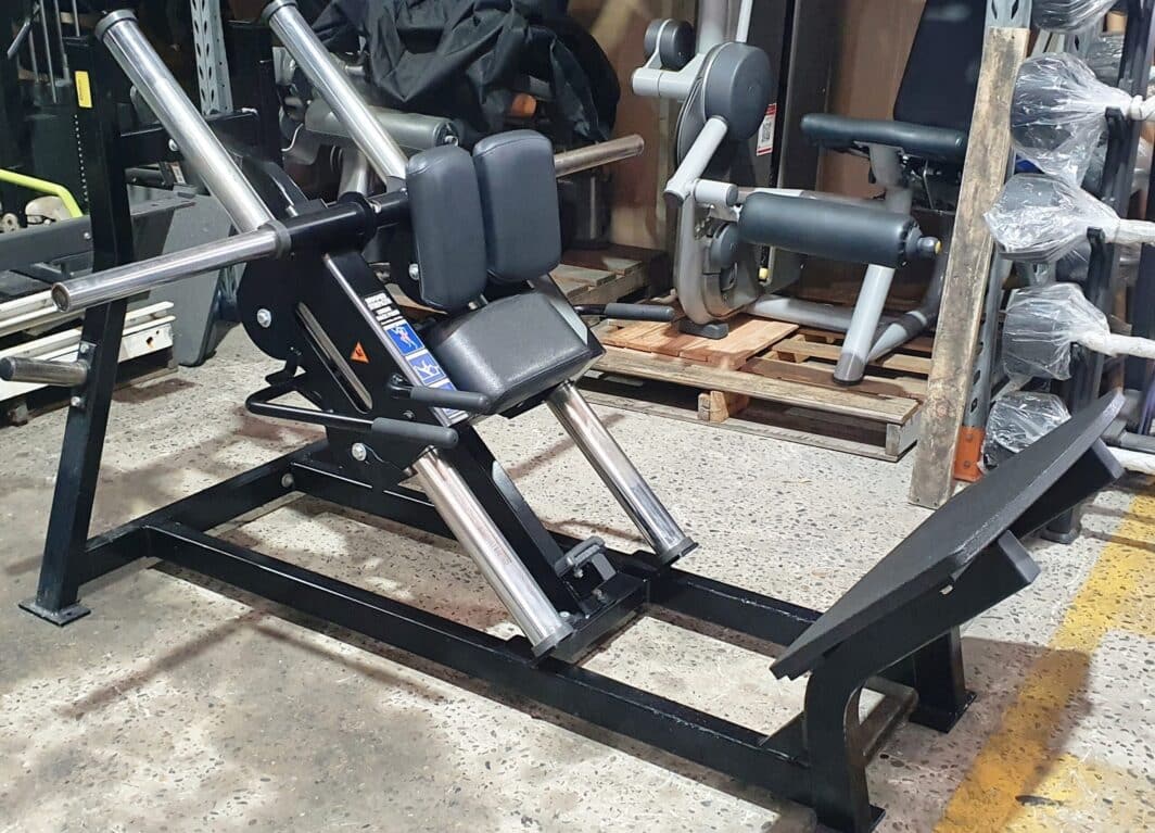 Hammer Strength Linear Hack Press used gym equipment