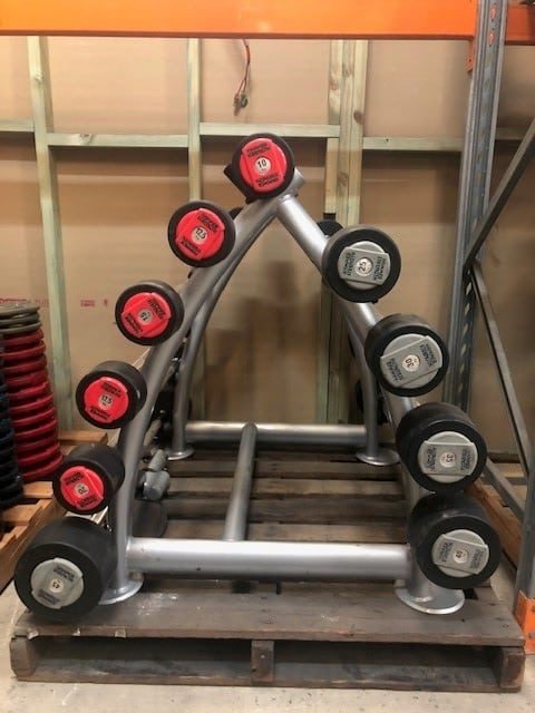 hammer strength barbells ex gym equipment for sale