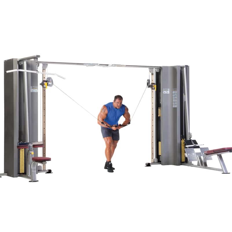 trainer using Proformance Plus Jungle Gym 5 Station (PPMS-5000)