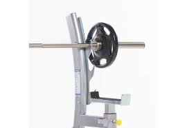 TuffStuff Evolution Olympic Bench (COB-400) with barbell and safety bar