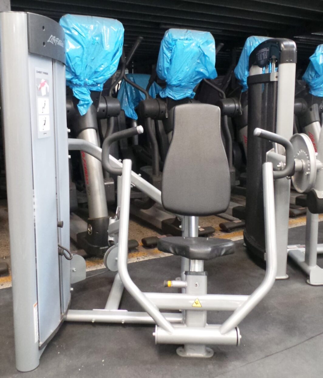 Life Fitness Optima Series Chest Press used gym equipment for sale