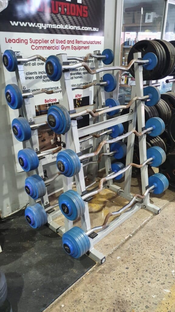 Australian Barbell Company Barbells with Rack Gym Solutions