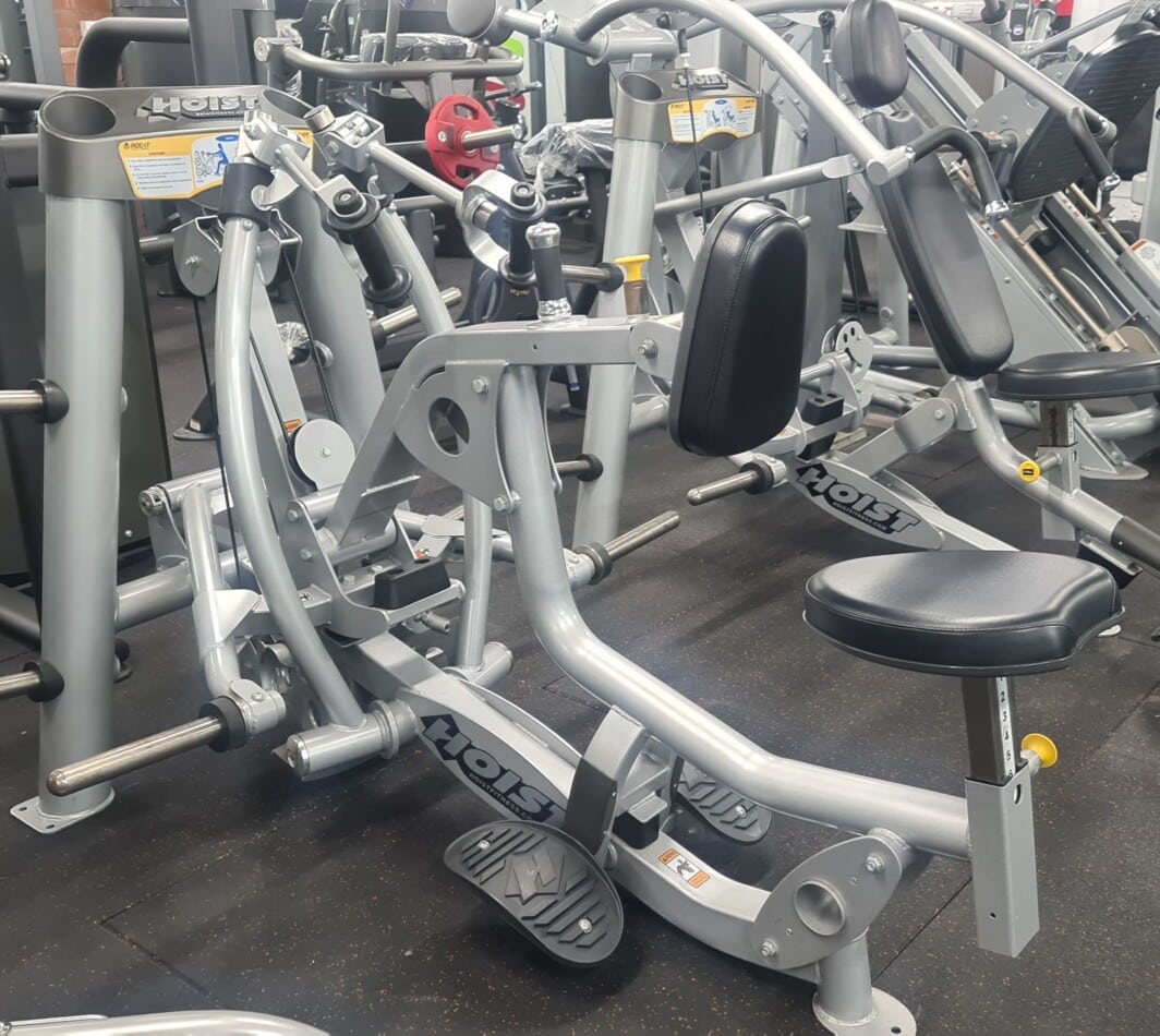 HOIST RPL-5203 Plate Loaded Seated Mid Row used gym equipment
