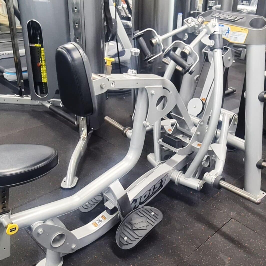 HOIST RPL-5203 Plate Loaded Seated Mid Row commercial gym equipment sale