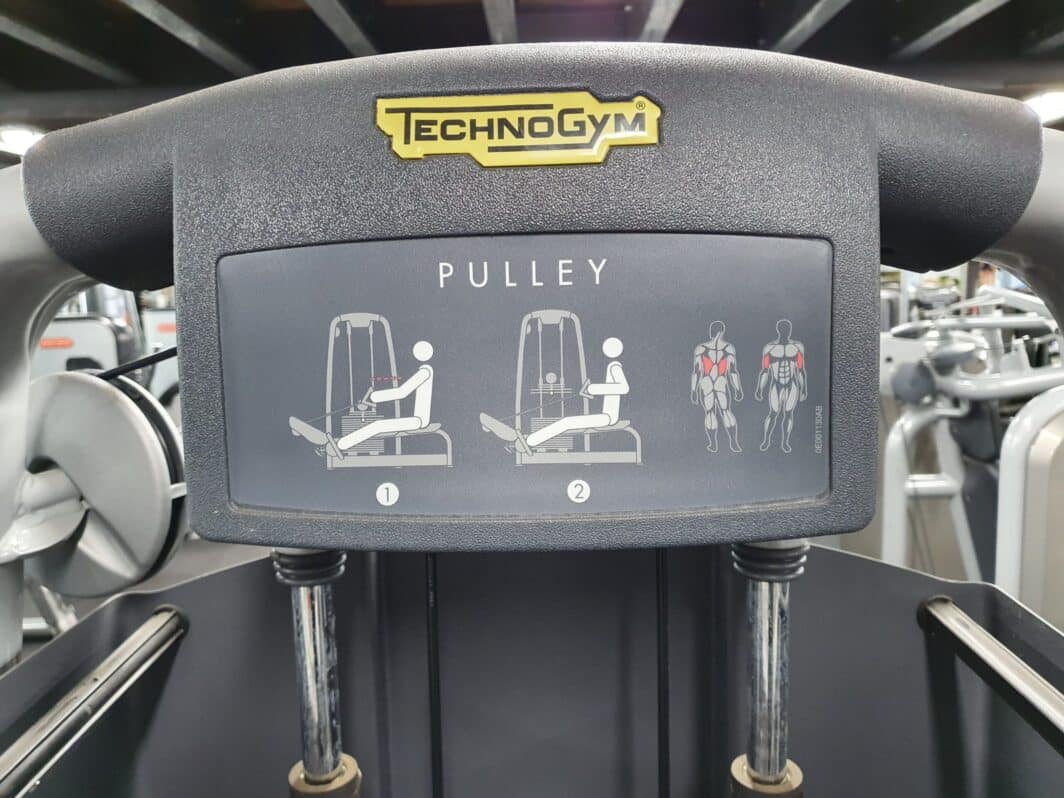 Technogym Selection Pulley infographic