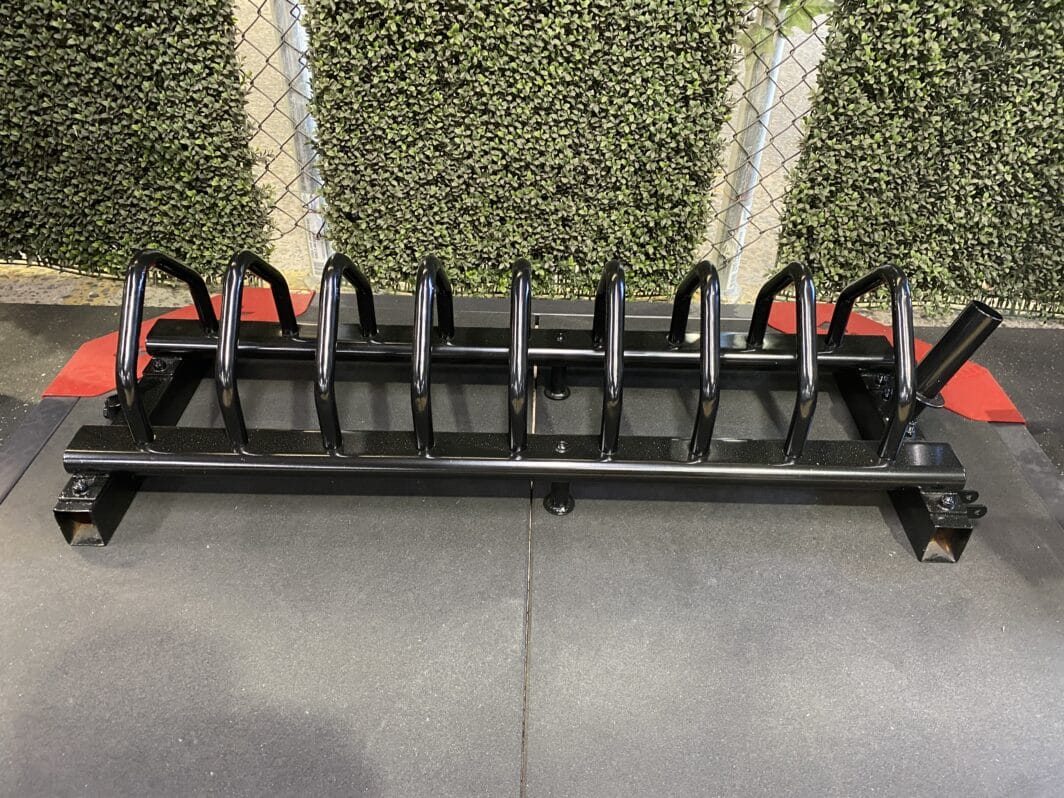 Toaster Rack with barbell stand